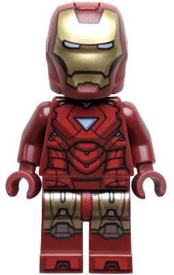 Iron Man - Mark 6 Armor, Large Helmet Visor, Trans-Light Blue Head (sh1040)
