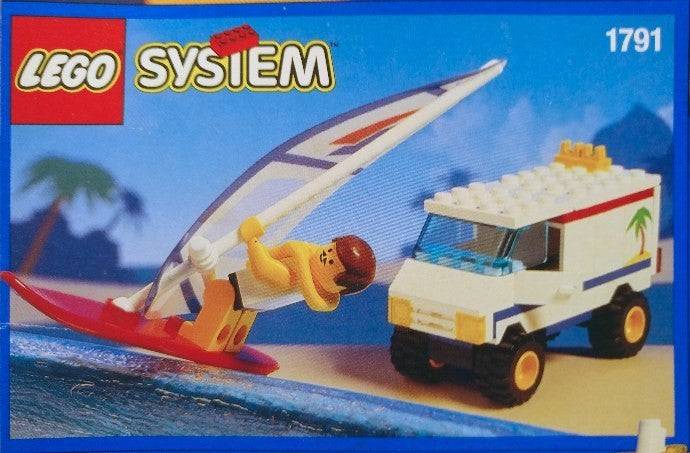 1791 Windsurfer & Van (Certified) LEGO Town