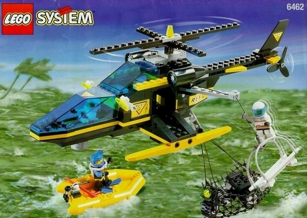 6462 Aerial Recovery (Used) LEGO Town