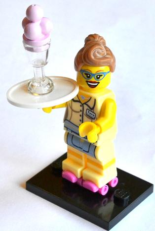 Diner Waitress - Series 11 Collectible Minifigure (col11-13)
