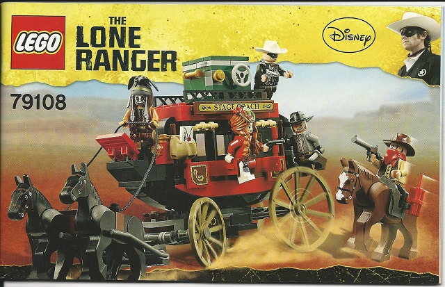 79108 Stagecoach Escape (Used) LEGO The Lone Ranger