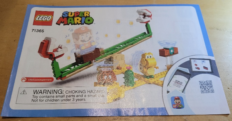 71365 Piranha Plant Power Slide - Expansion Set (Used) LEGO Super Mario