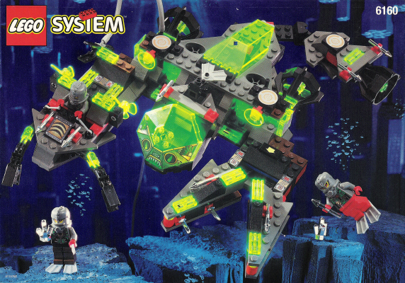 6160 Sea Scorpion (Certified) LEGO Aquazone