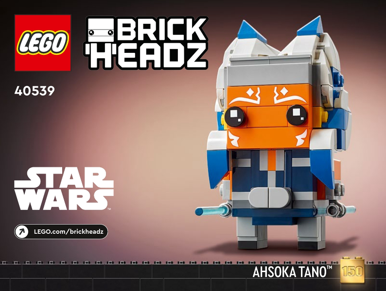 40539 Ahsoka Tano (Certified) LEGO BrickHeadz