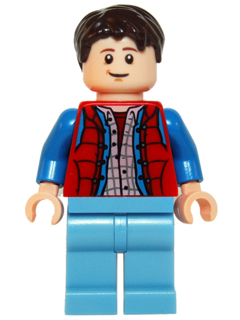 Marty McFly - Red Puffy Vest, Blue Arms (idea001)