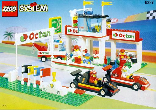 6337 Fast Track Finish (Used) LEGO Town