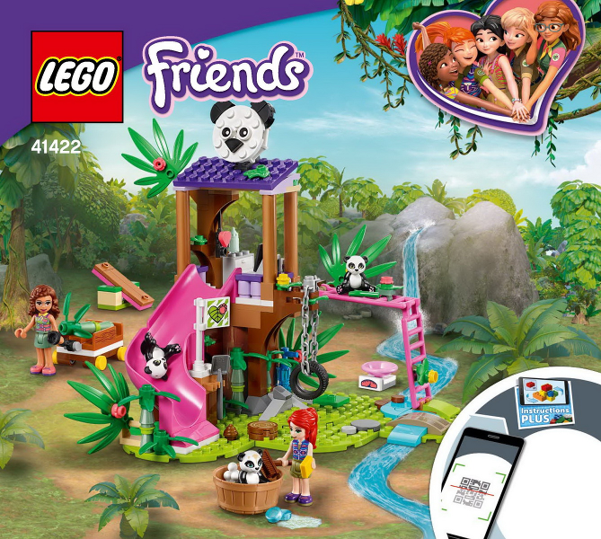 41422 Panda Jungle Tree House (Used) LEGO Friends