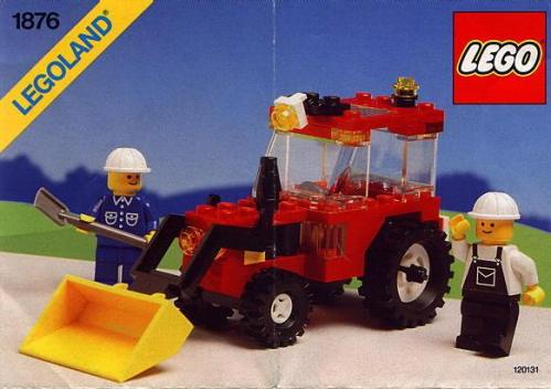 1876 Soil Scooper (Certified) LEGO Town