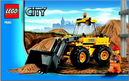 7630 Front-End Loader (Used) LEGO City