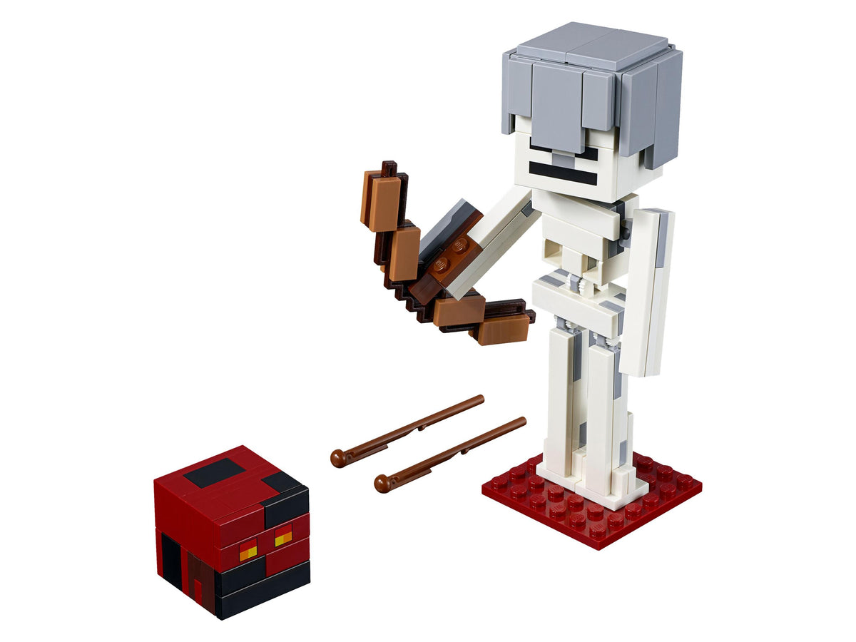 21150 Minecraft Skeleton BigFig with Magma Cube (Retired) LEGO Minecraft