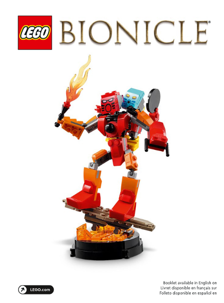 40581 BIONICLE Tahu and Takua (Certified) LEGO Icons