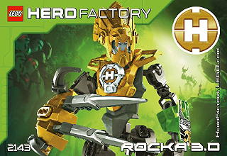 2143 Rocka 3.0 (Used) LEGO HERO Factory