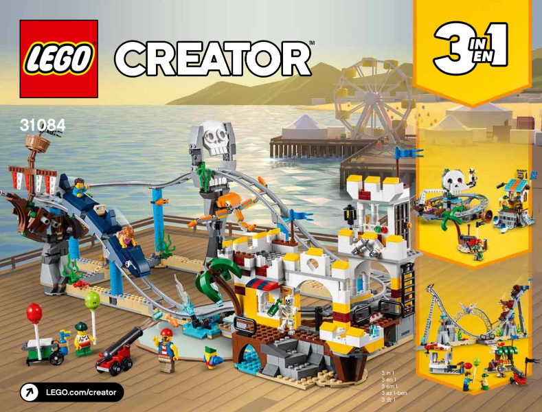 31084 Pirate Roller Coaster (Certified) LEGO Creator