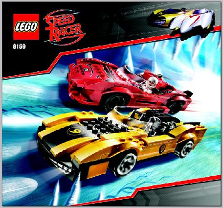 8159 Racer X & Taejo Togokhan (Certified) LEGO Speed Racer