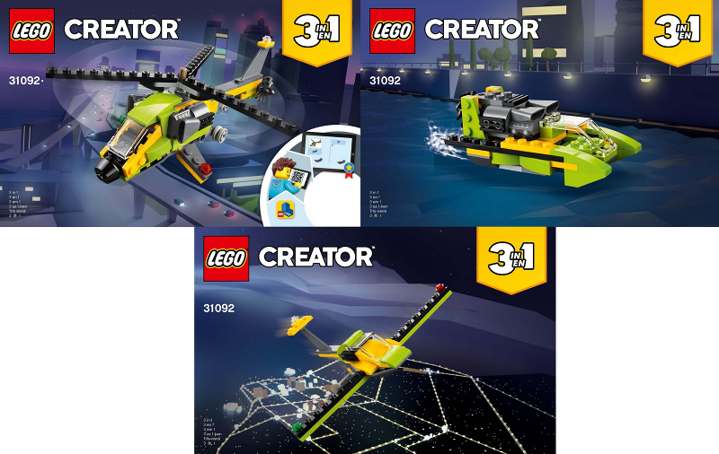 31092 Helicopter Adventure (Used) LEGO Creator