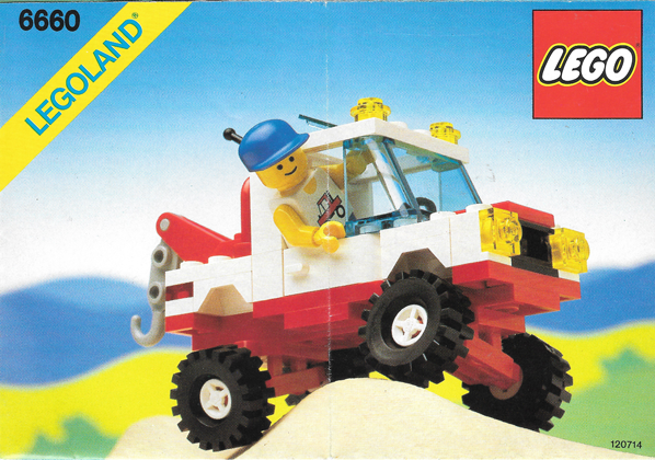 6660 Hook & Haul Wrecker (Used) LEGO Town