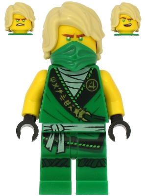 Lloyd - Legacy, Rebooted, Ninjago Logogram 'MASTER' on Torso (njo0574a)