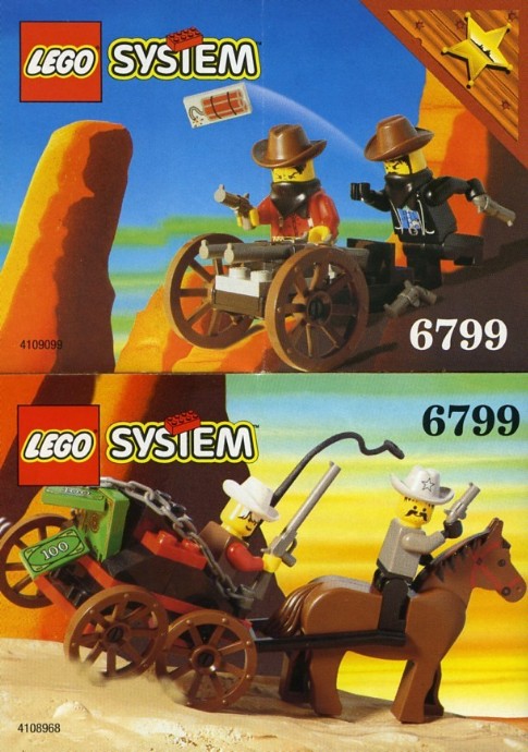 6799 Showdown Canyon (Used) LEGO Western