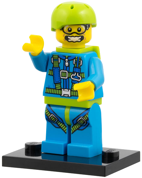 Skydiver - Series 10 Collectible Minifigure (col10-6)