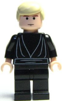Luke Skywalker - Light Nougat, Black Tunic (sw0083)