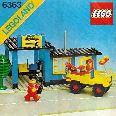 6363 Auto Repair Shop (Used) LEGO Town