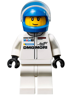 Porsche 919 Hybrid Driver - Blue Helmet (sc032)