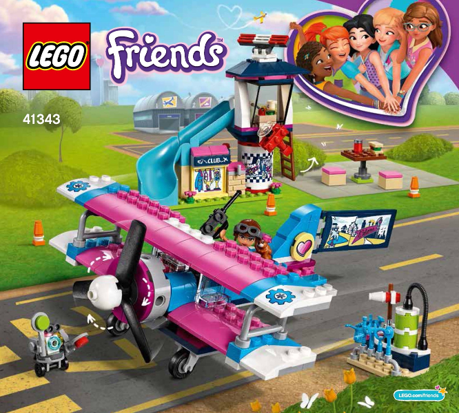 41343 Heartlake City Airplane Tour (Certified) LEGO Friends