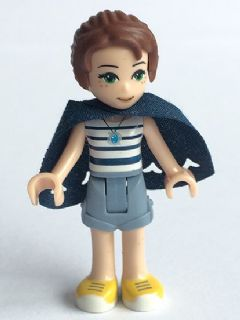 Emily Jones - Sand Blue Shorts with Cape (elf009)