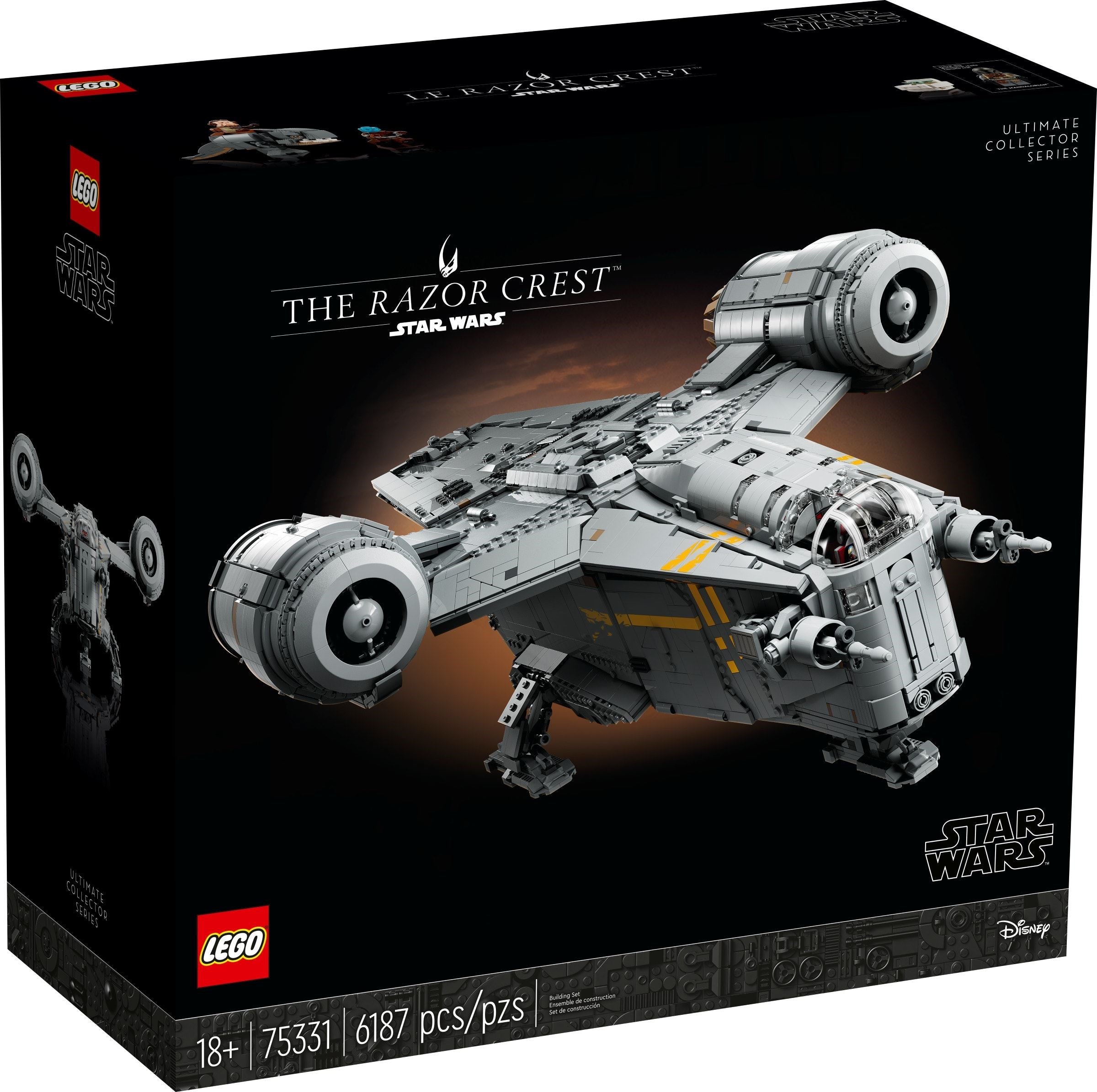 75331 The Razor Crest – Bricks & Minifigs Portland