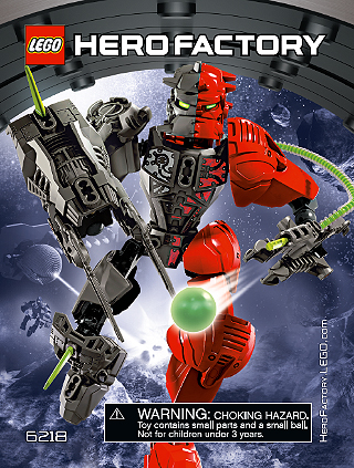 6218 SPLITFACE (Certified) LEGO HERO Factory
