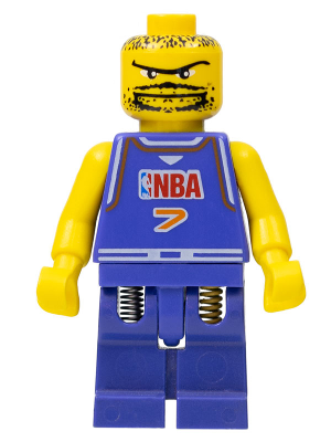 NBA Player, Number 7 (nba025)