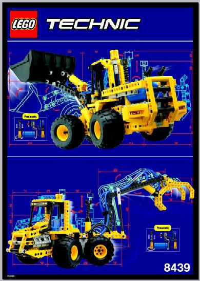 8439 Front End Loader (Used) LEGO TECHNIC