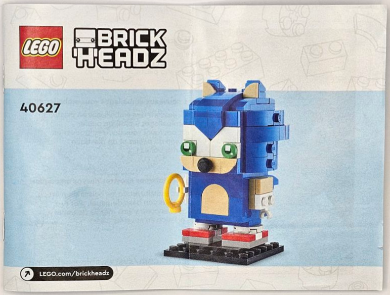 40627 Sonic the Hedgehog (Certified) LEGO BrickHeadz