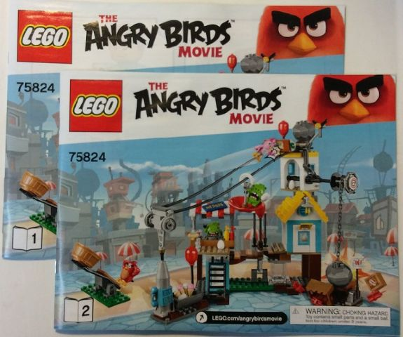 75824 Pig City Teardown (Certified) LEGO The Angry Birds Movie