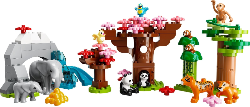10974 Wild Animals of Asia (Retired) LEGO DUPLO