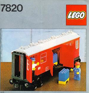 7820 Mail Van (Certified) LEGO Trains