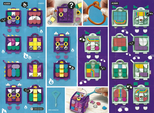 41939 Dragon - Bag Tag (Used) LEGO DOTS