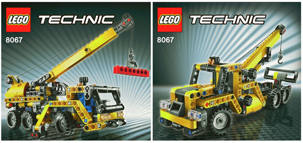 8067 Mini Mobile Crane (Used) LEGO TECHNIC