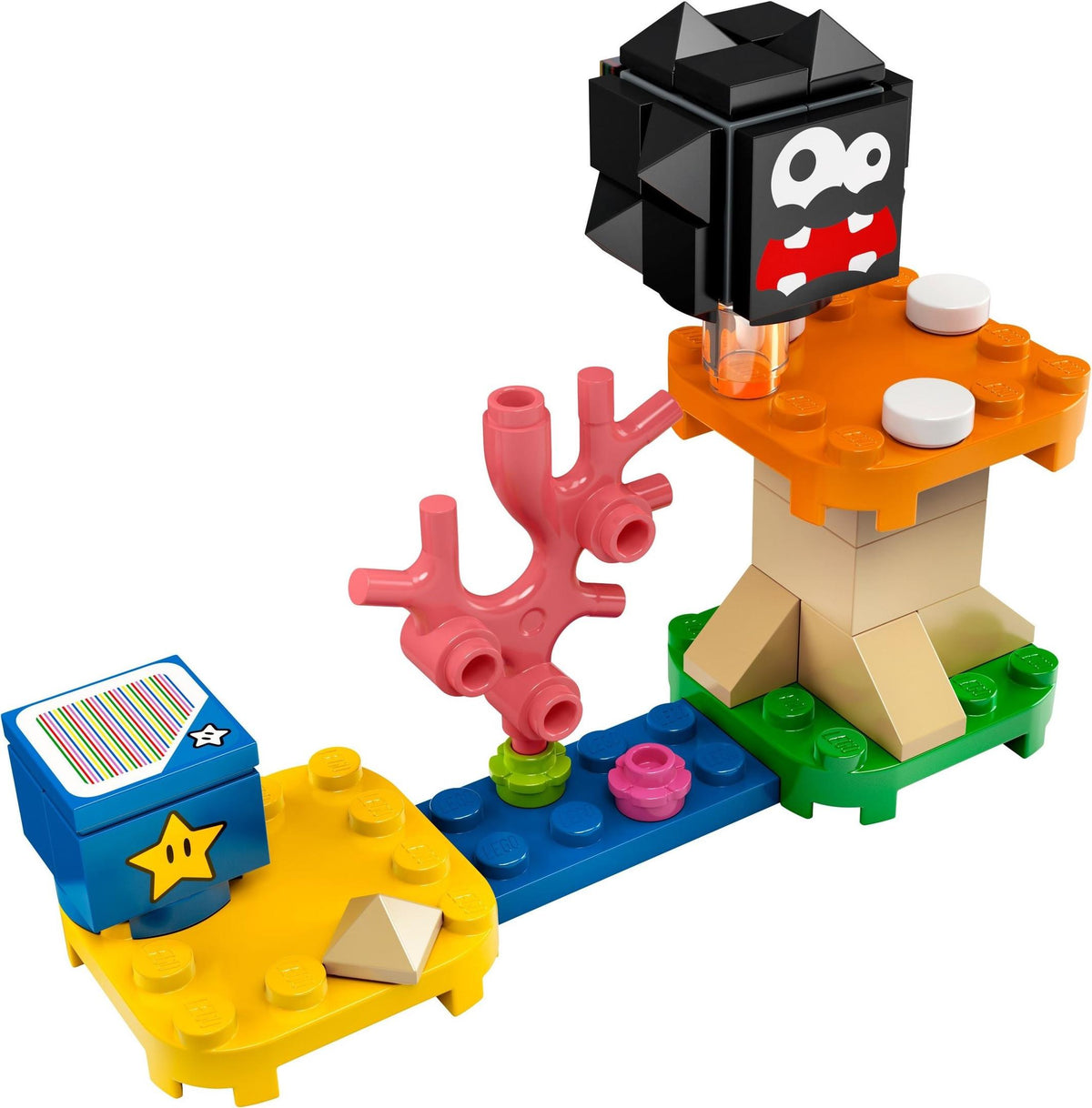 30389 Fuzzy & Mushroom Platform - Expansion Set (Retired) LEGO Super Mario