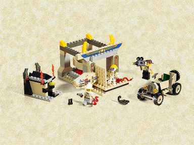 3722 Treasure Tomb (Toys "R" Us Exclusive) (Retired) LEGO Adventurers