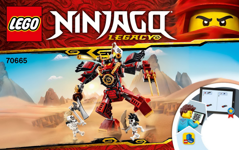 70665 The Samurai Mech (Used) LEGO Ninjago