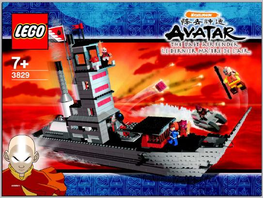 3829 Fire Nation Ship (Certified) LEGO Avatar The Last Airbender