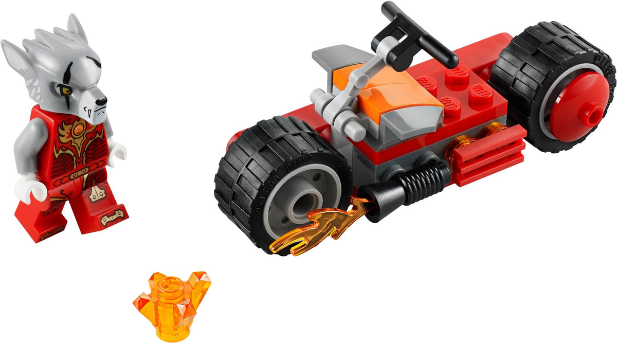 30265 Worriz' Fire Bike (Used) LEGO Legends of Chima
