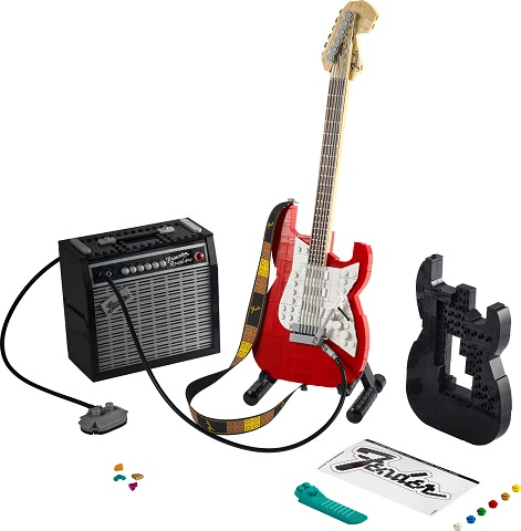 21329 Fender Stratocaster (Retired) LEGO Ideas