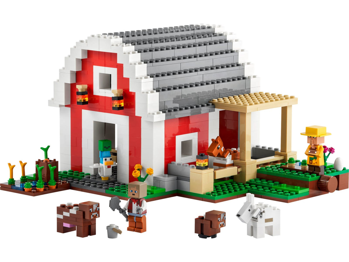 21187 The Red Barn (Retired) LEGO Minecraft