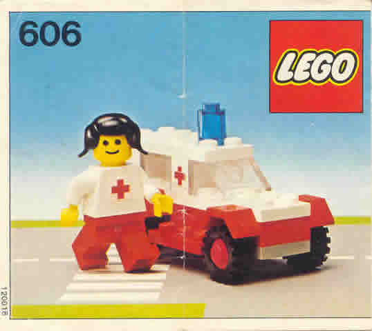 606 Ambulance (Certified) LEGO Town