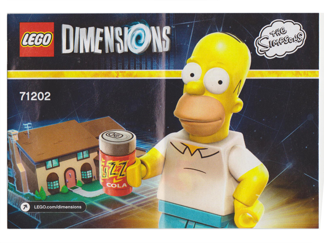 71202 Level Pack - The Simpsons (Used) LEGO Dimensions