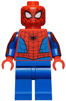 Spider-Man - Printed Blue Arms, Plain Legs (sh0684)