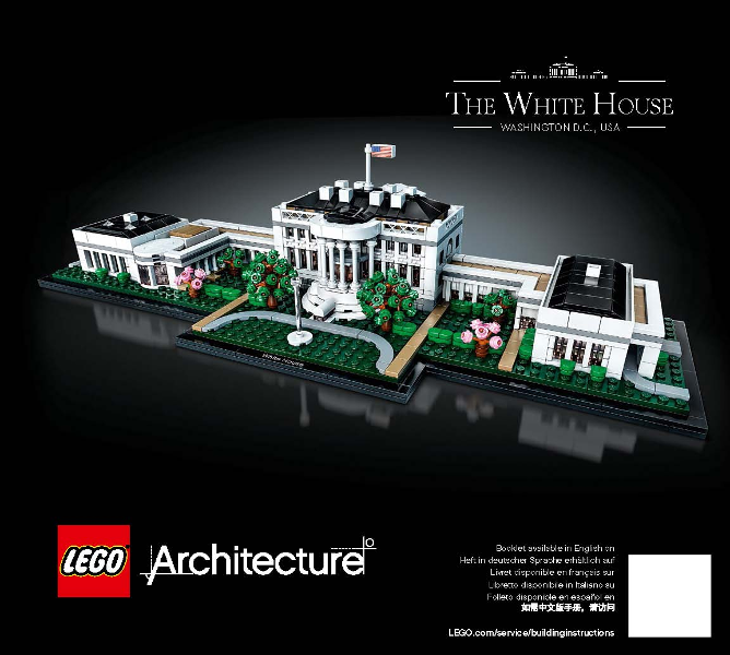 21054 The White House (Used) LEGO Architecture