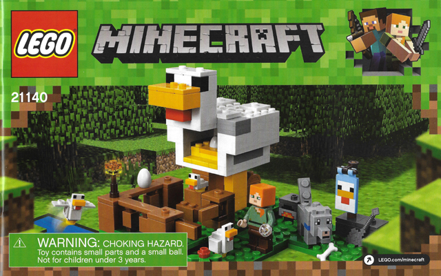 21140 The Chicken Coop (Used) LEGO Minecraft
